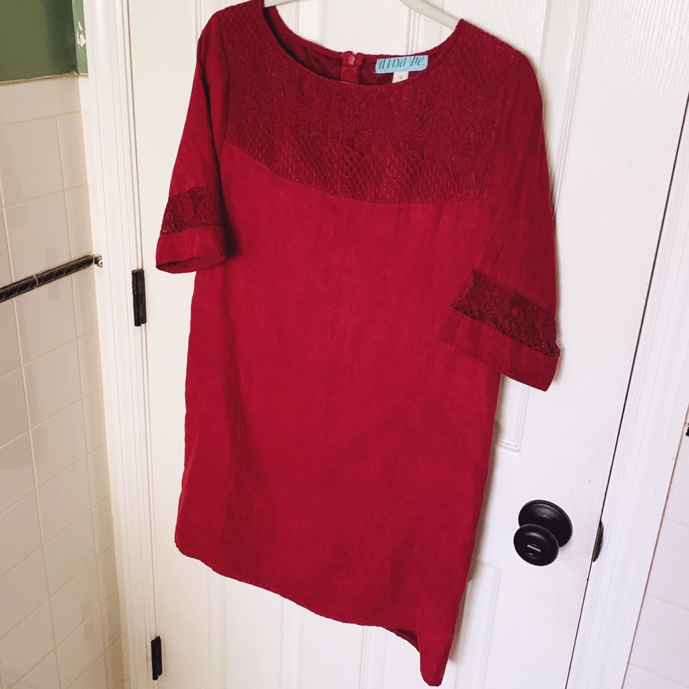 🌻Velvet and Lace Dress🌻
